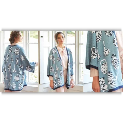 Кардиган кимоно Porcelain - Kaffe Fassett