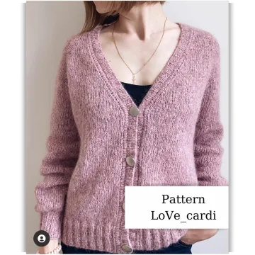 Кардиган LoVe_cardi - sapelkina_knitting