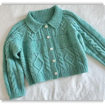 Кардиган Love & Peace Cardigan - berryknitting