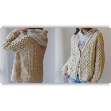 Кардиган с косами Cabled - Ирен Лин