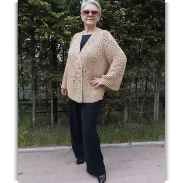 Кардиган Шервино - cvetova_knit