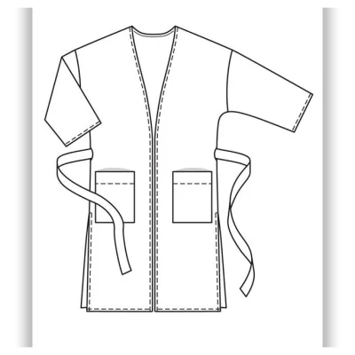 Кимоно №106. Выкройка из Burda 4/2019 - burdastyle