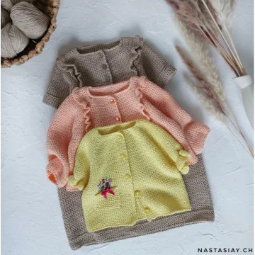 Кофта/платье Карамель - Анастасия Чебанина