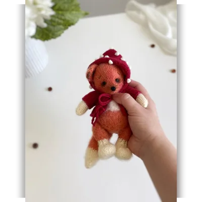 Кофточка мухомор - Марина Пяжиева