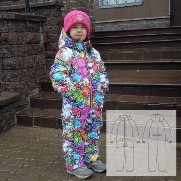 Комбинезон Winter. Размеры 80-134