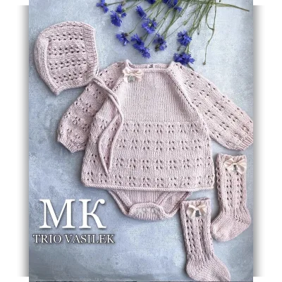 Комплект trio_vasilek - lisa_baby.knit