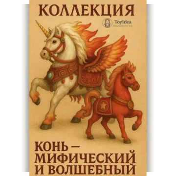 Конь - мифический и волшебный. Артбук