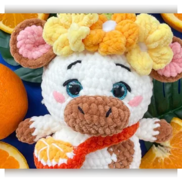 Корова Апельсинка