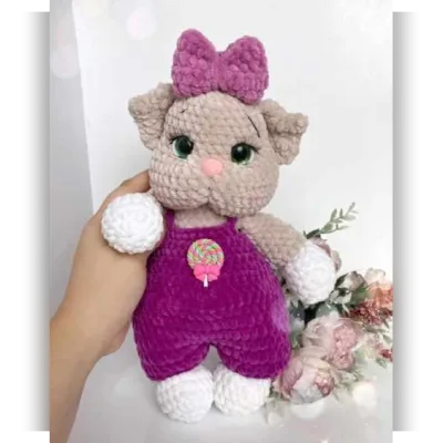 Кошечка Тамара с гардеробом - Ирина Сумина