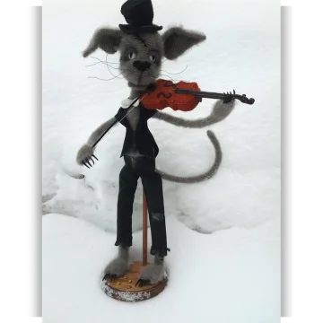 Кот-скрипач