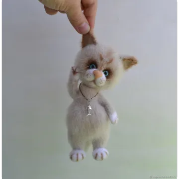 Котёнок Баксик (крючок)