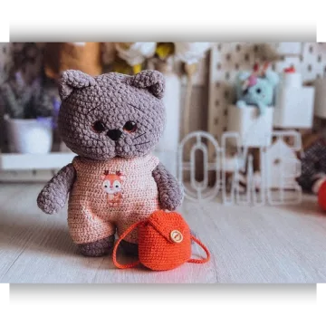 Котик и Зайка Плюшка