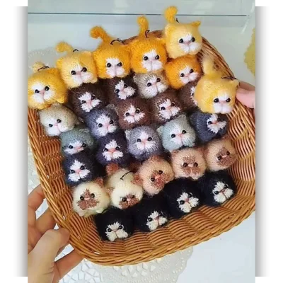 Котики батончики. Спицы - Людмила Жердева
