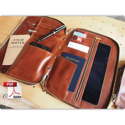 Кожаная папка «Traveler's Book» - Craftsmangus