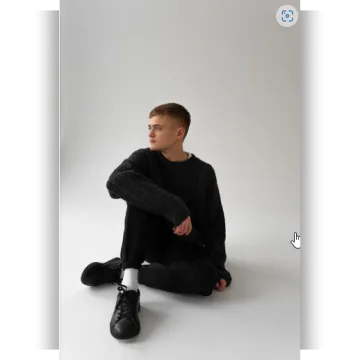 Краткая инструкция. Мужской свитер #barbaris_ sweater_iiaks - Юлия Устинова