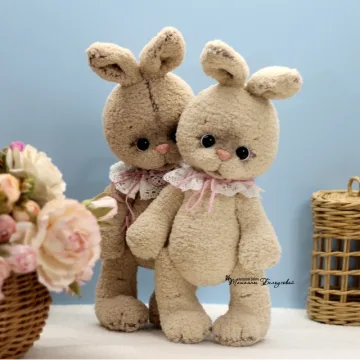Кролик Клео. Спицы