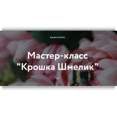Крошка Шмелик - Анастасия Кирсанова
