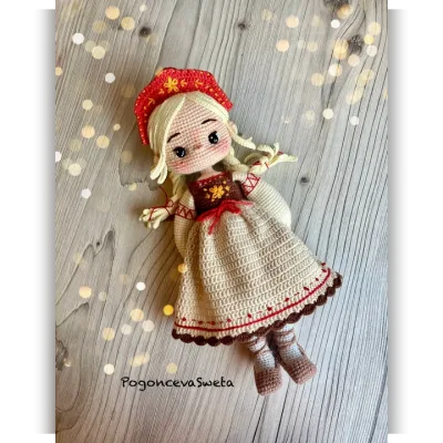 Кукла Аленушка - Светлана Погонцева