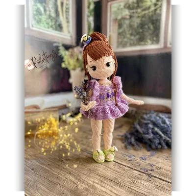 Кукла амигуруми Лорен - Pofutoys