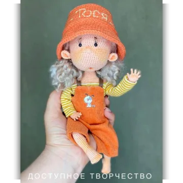 Кукла Тося с подвижным телом