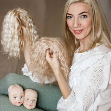 Курс «Парик для куклы»