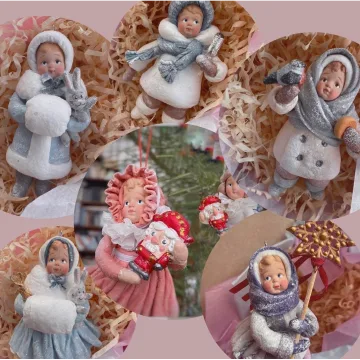 Курс по ватной игрушке