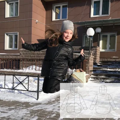 Куртка Balloon. Размерный ряд 128-164 - Катя Мхитарян