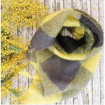 Квадраты и треугольники - Buffalo Shawl