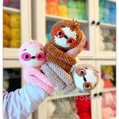Ленивцы обнимашки Pierre the Baby Sloth - Jade Gauthier-Boutin