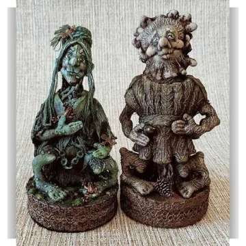 Леший и Кикимора