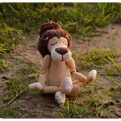 Лев Лотос - knitted_destiny
