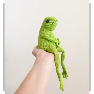 Лягушонок Артур - critter stitch