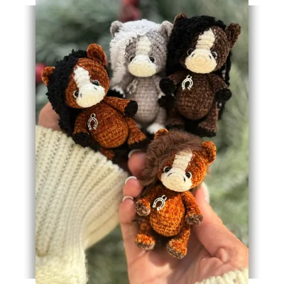 Лошадка - Galina Knittedtoys