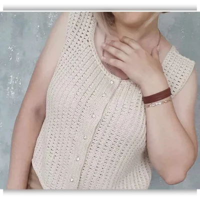 Майка Kvadro - ksy_crochet
