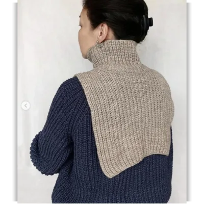 Манишка Cozy для детей и взрослых - Марина Баламбаева