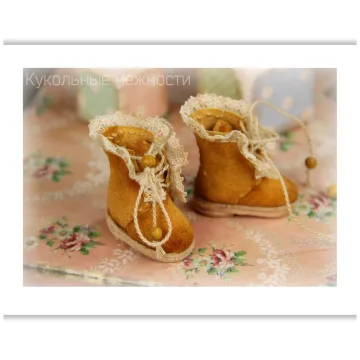 Мастер-класс 2 в 1 обувь для куклы (без колодки)