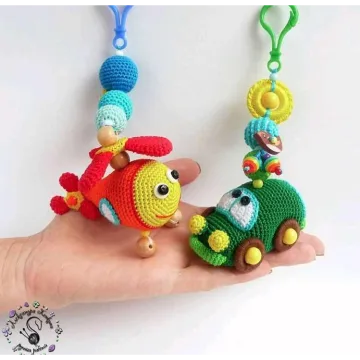 Мастер-класс 2в1 "Игрушки подвески"