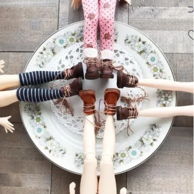 Мастер-класс "Ботиночки из натуральной кожи для кукол Блайз" - tala_dolls