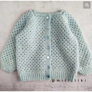 Мастер-класс кофточка Нежность - mill_tiki