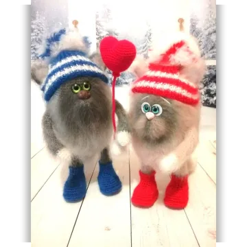 Мастер-класс Кот Пухентий