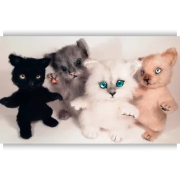 Мастер-класс Котёнок Пуфик