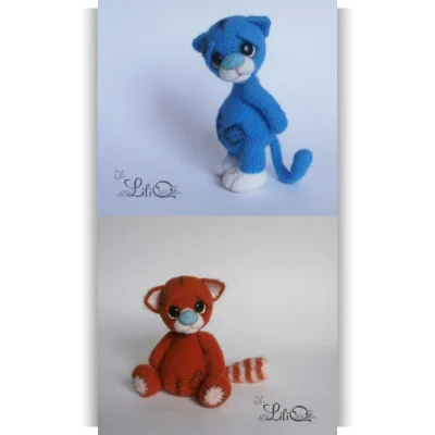 Мастер-класс Котик серия "Little Teddy" - Лилия Озимок