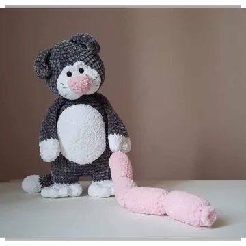 Мастер-класс «Котик Смайлик»