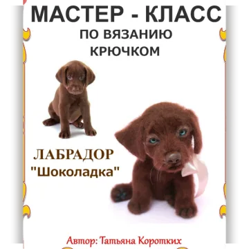 Мастер-класс Лабрадор "Шоколадка"