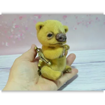 Мастер-класс "мишулька кошелечек"