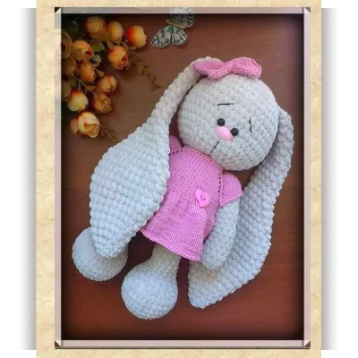 Мастер-класс «Моя Зайка» 32см - tory_toys_