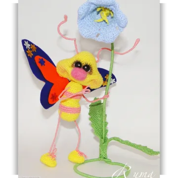 Мастер-класс Мотылек Барбарискин