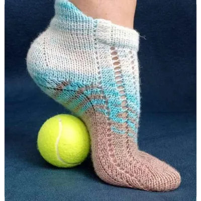 Мастер-класс носочки Спортлайт - socksscarfknit