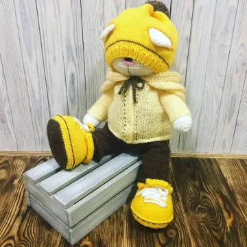 Мастер-класс по вязанию «Кот Мотвейка»
