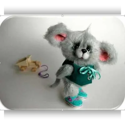 Мастер класс по вязанию "мышонок Яшка" - Вера Терекбаева